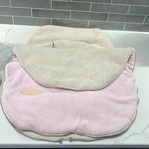 JJ Cole - Bundle me baby car seat insert - pink